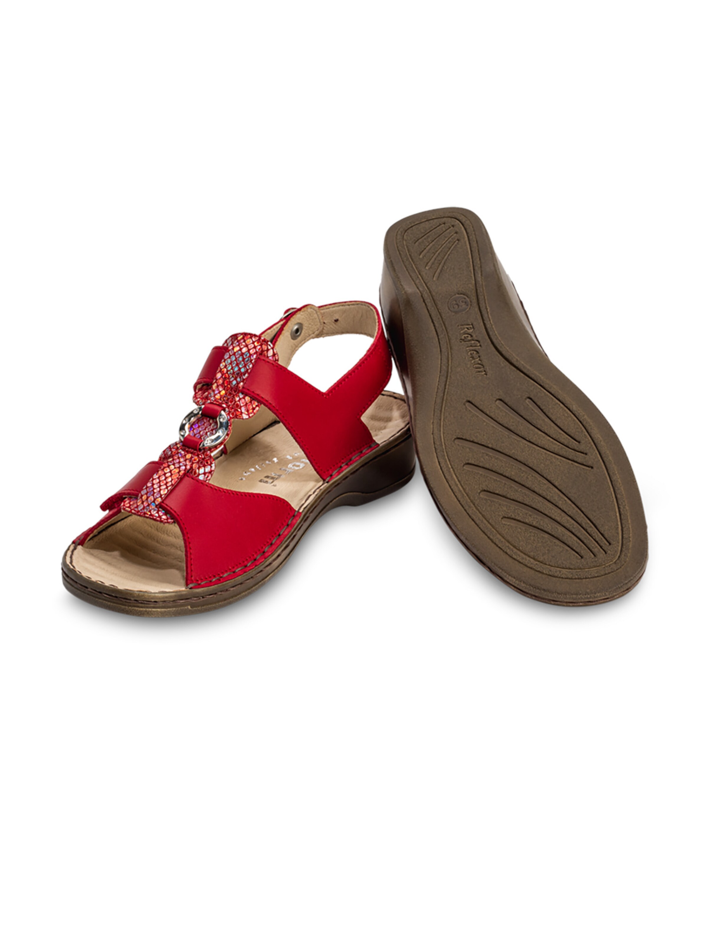 VITAFORM Sandal in Red