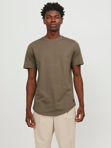 JACK & JONES Regular fit Shirt 'ENOA' in Groen: voorkant