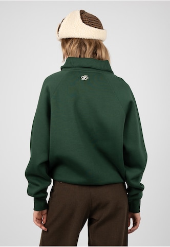 Prohibited - Sweatshirt 'College Days' em verde