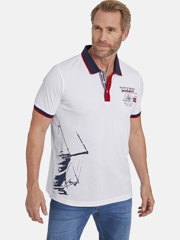 Jan Vanderstorm Shirt ' Dilan ' in Wit: voorkant