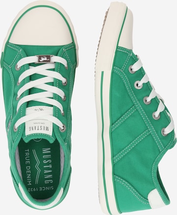 MUSTANG Rövid szárú sportcipők - zöld