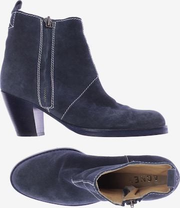 Acne Studios Dress Boots in 40 in Blue: front