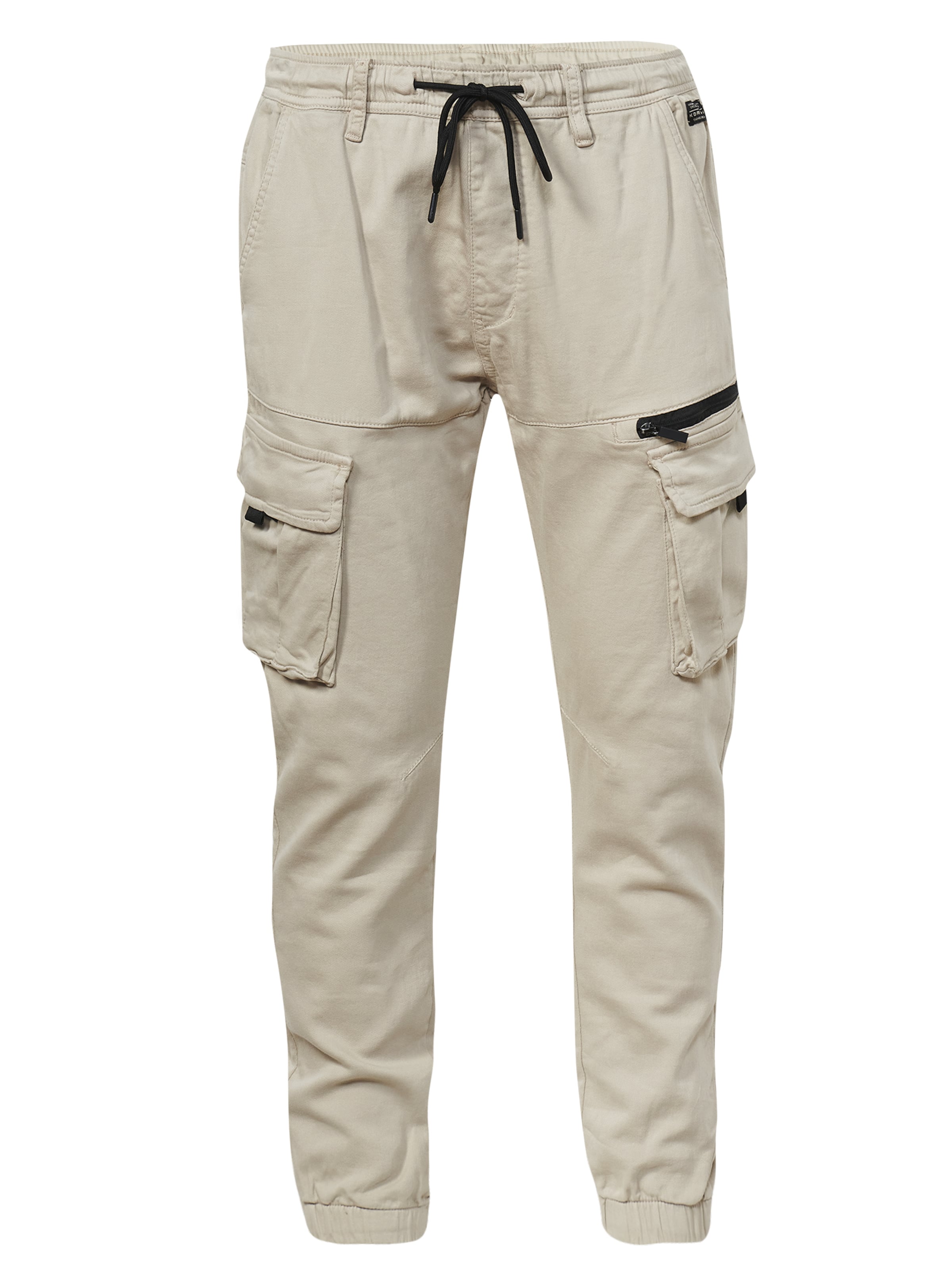 KOROSHI Hose in Beige: Vorderseite