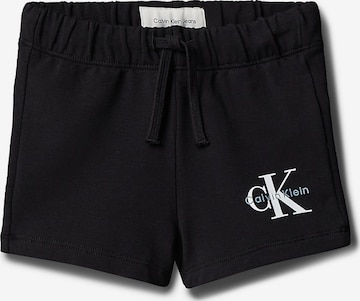 Calvin Klein Jeans Regular Broek 'Baby' in Zwart: voorkant