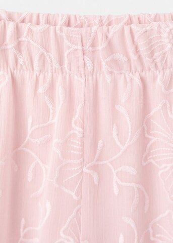 MANGO KIDS Regular Pants in Pink
