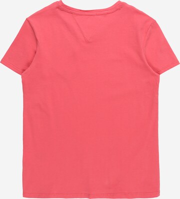 TOMMY HILFIGER Regular Shirt 'ESSENTIAL' in Pink