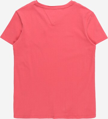 TOMMY HILFIGER - regular Camiseta 'ESSENTIAL' en rosa