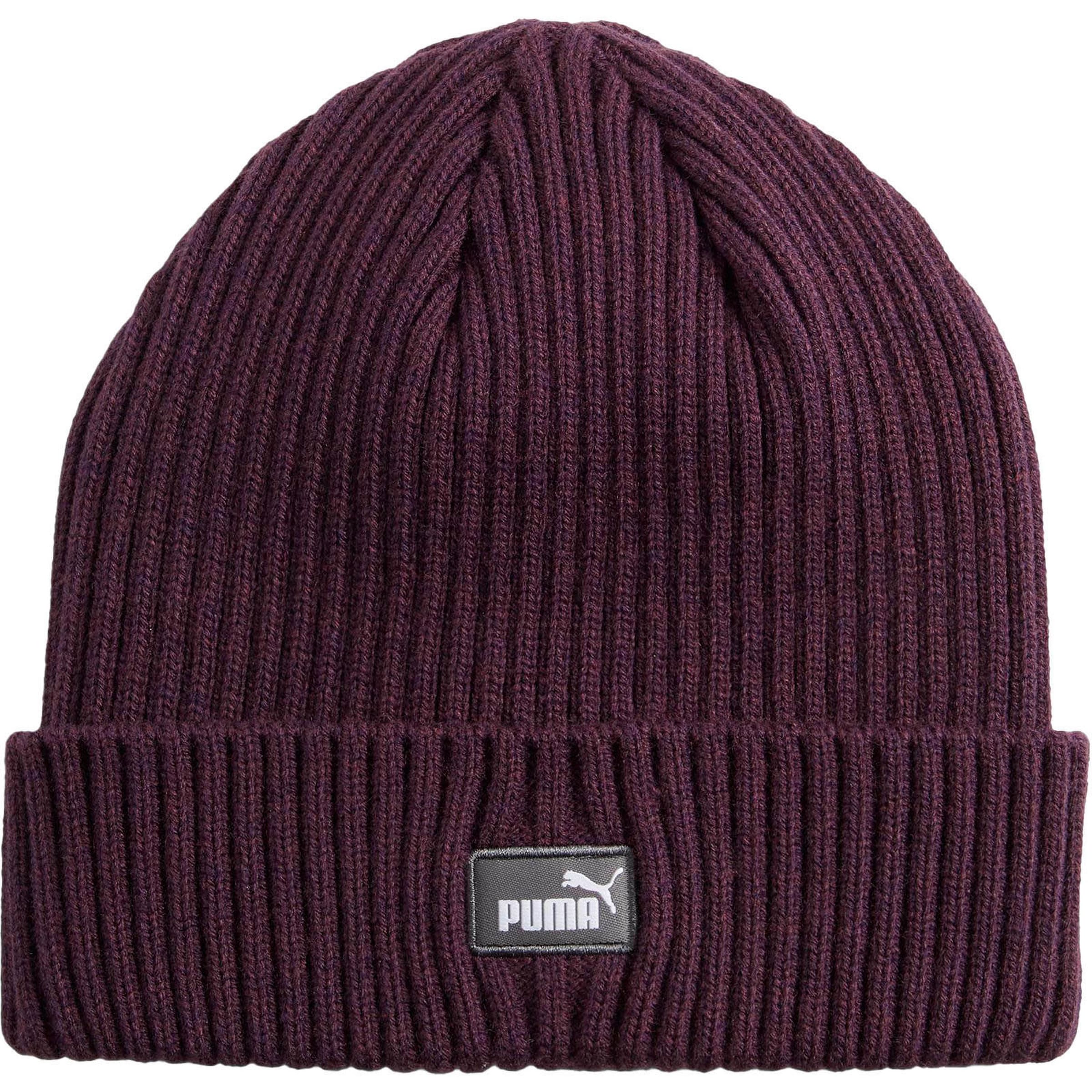 PUMA Beanie 'Classic Cuff' in Purple: front