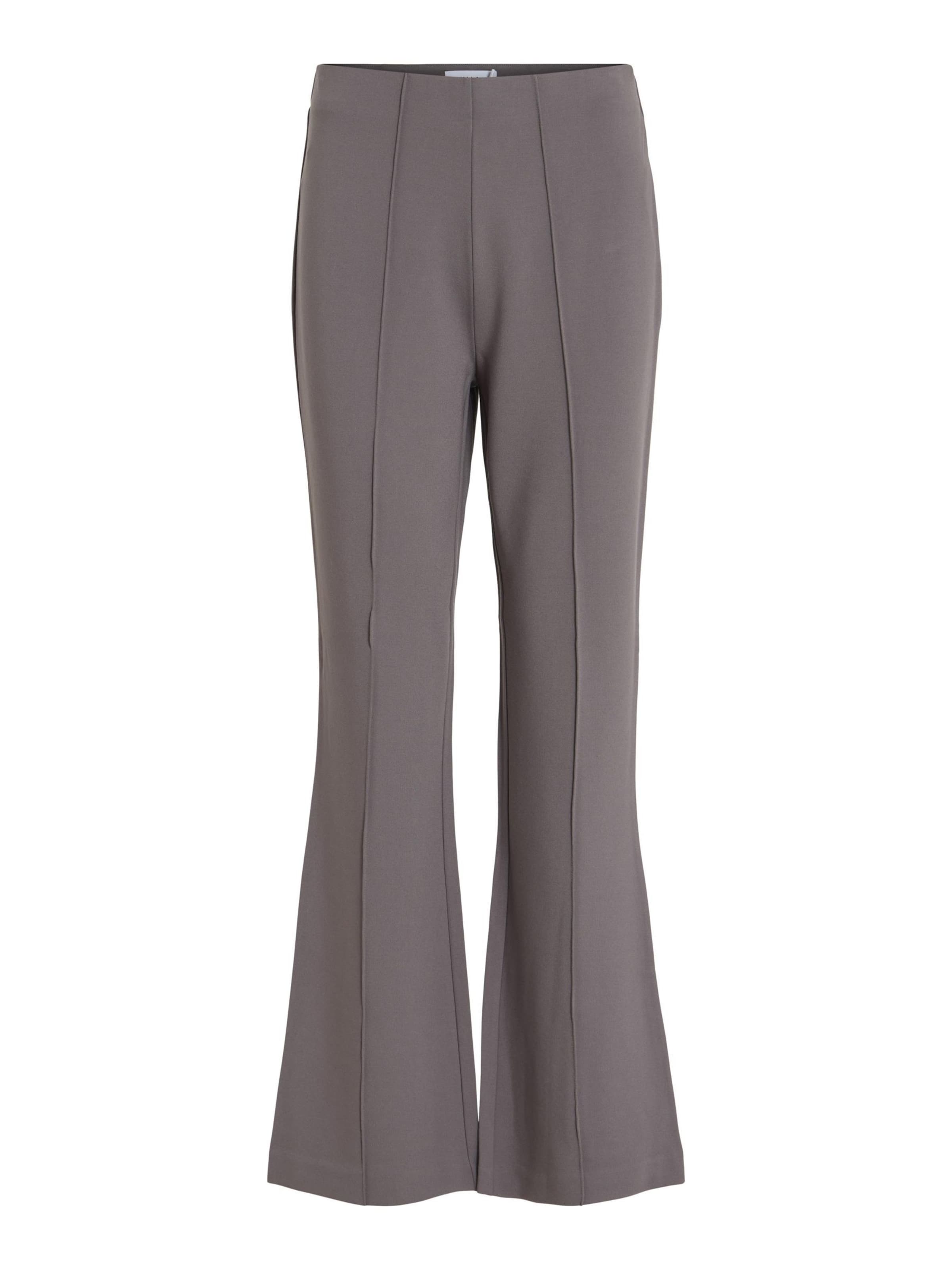 évasé Pantalon VILA en gris : devant