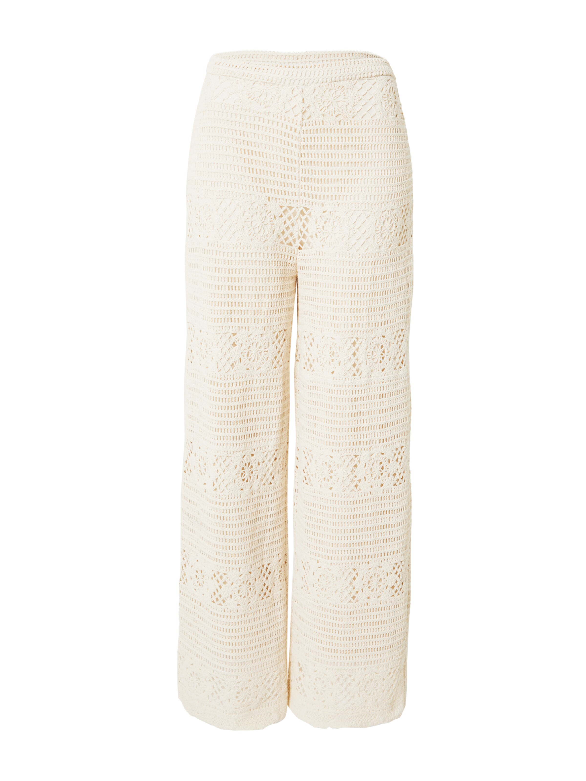 florence by mills exclusive for ABOUT YOU Pantalon 'Meditate' en blanc cassé, Vue avec produit