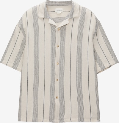 Pull&Bear Button Up Shirt in Dark grey / Off white, Item view