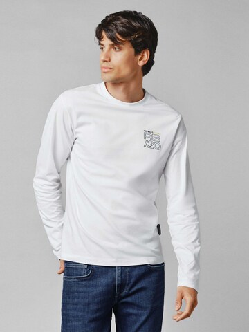 T-Shirt Pepe Jeans en blanc : devant