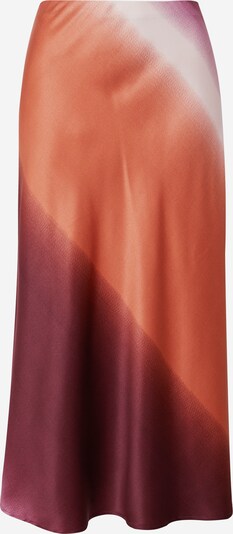 ONLY Skirt 'ONLJANET' in Orange / Merlot / White, Item view