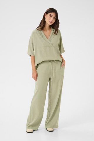 Loosefit Pantalon 'Clarina' CULTURE en vert