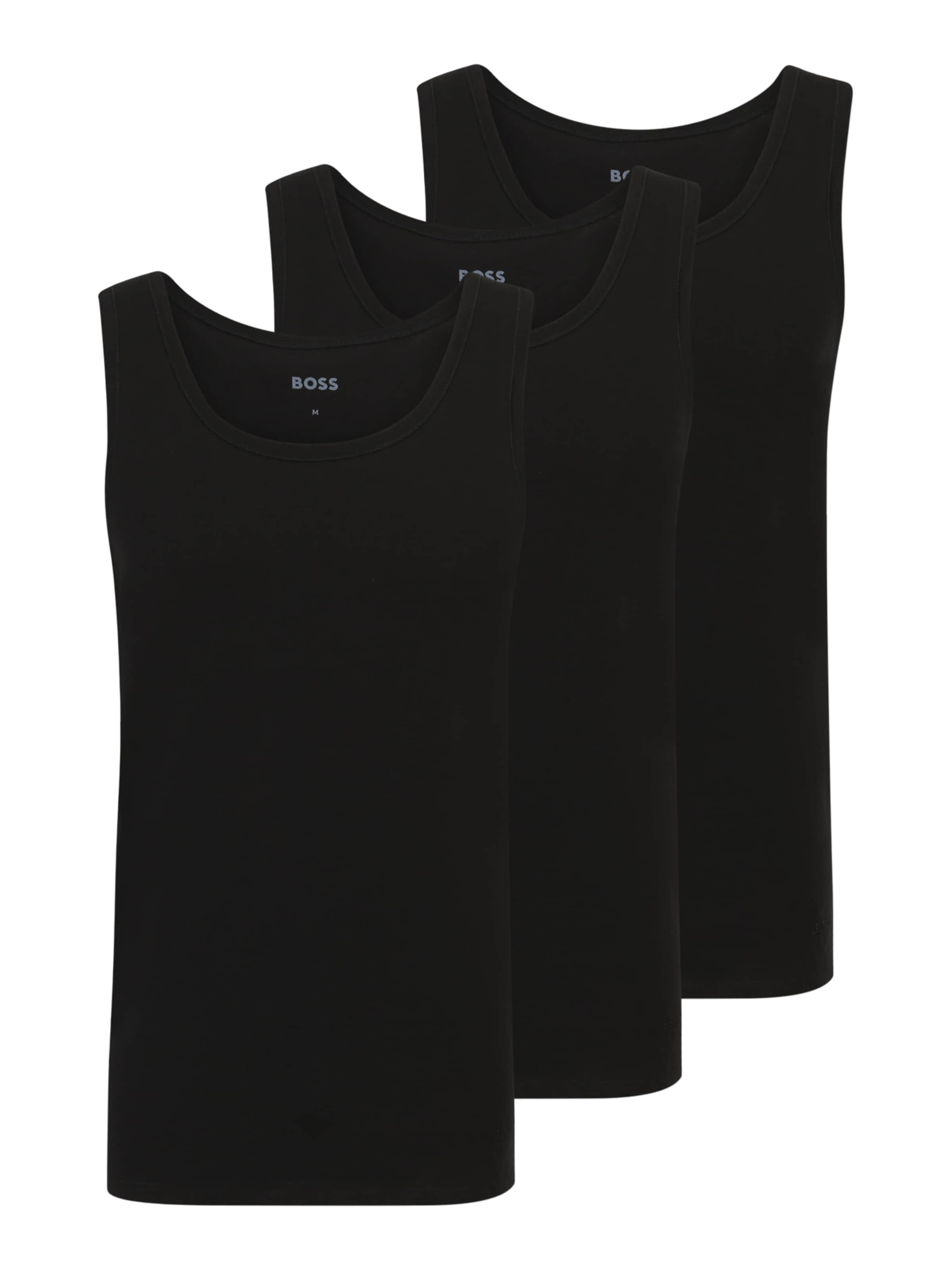 Maillot de corps 'Classic' BOSS en noir : devant