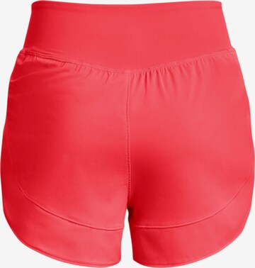 UNDER ARMOUR Loosefit Sportshorts 'Flex Woven' in Rot