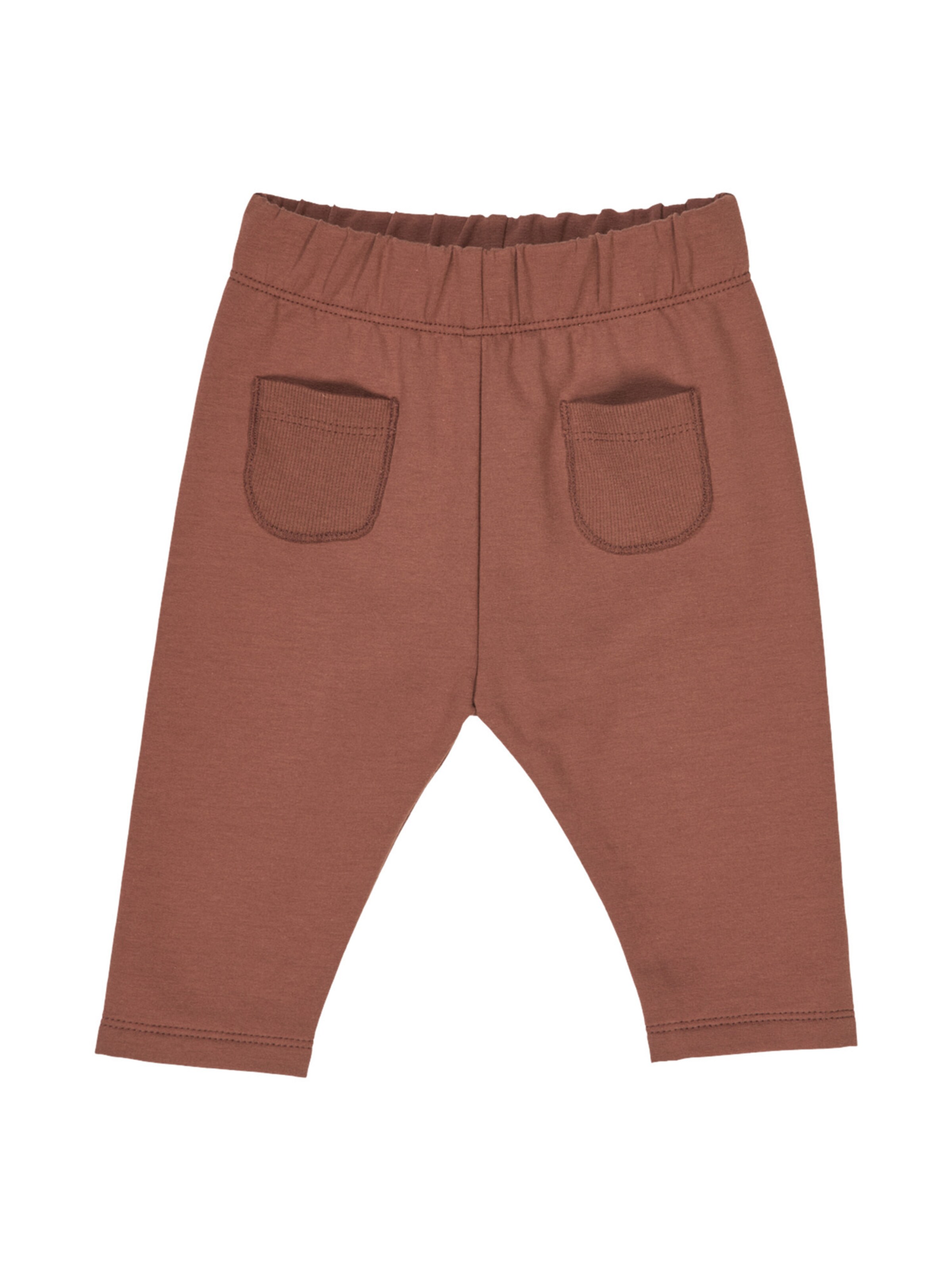 Müsli by GREEN COTTON - Loosefit Calças em vermelho