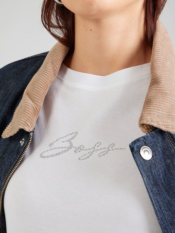 BOSS - Camiseta 'Esogo' en beige