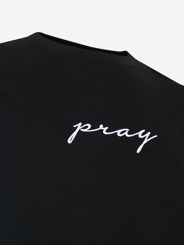 Mister Tee Majica 'Pray' | črna barva