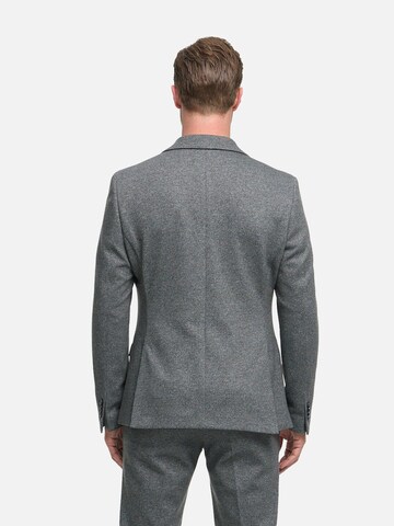 Zuitable Slim fit Suit Jacket 'DiNick' in Grey