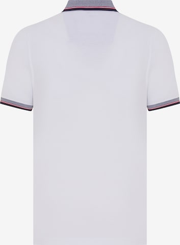 DENIM CULTURE Тениска 'Andy' в бяло