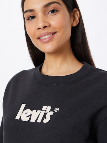 LEVI'S ® Mikina 'Graphic Standard Crewneck Sweatshirt' – černá