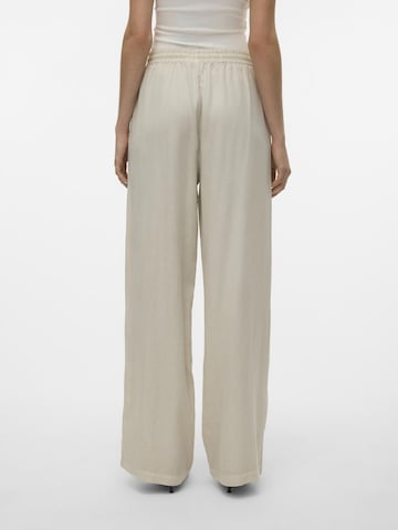 VERO MODA Wide Leg Bukser 'BREE' i hvid