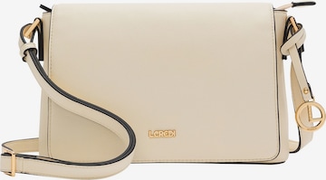 L.CREDI Crossbody Bag 'Nilo' in Beige: front