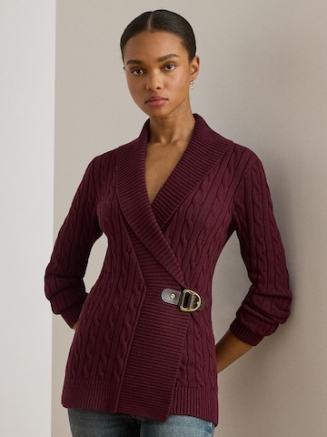 Lauren Ralph Lauren Cardigan 'DONATO' i rød: forside