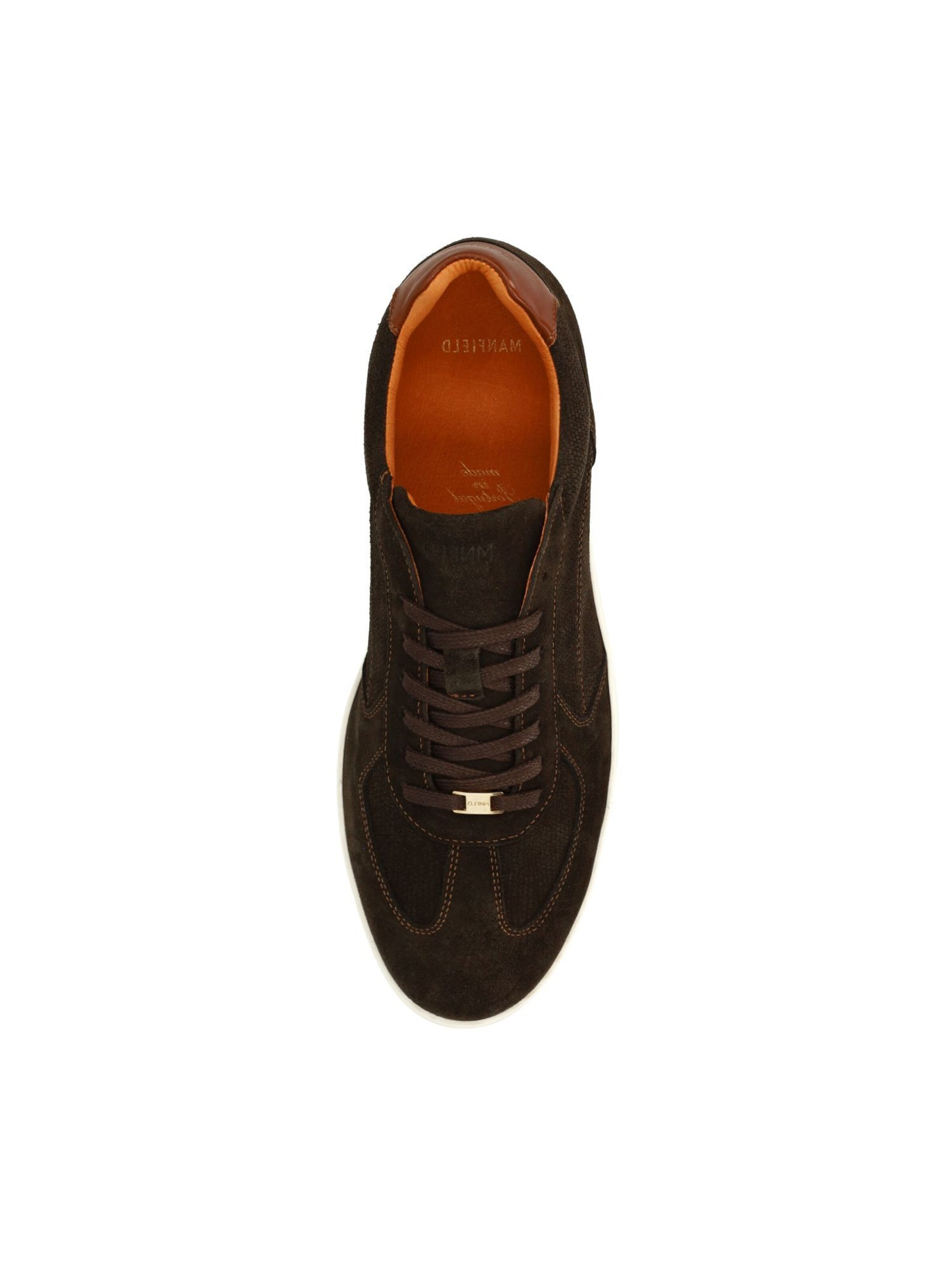 Baskets basses MANFIELD en marron