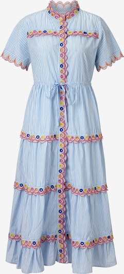 Rich & Royal Košulja haljina u plava / žuta / narančasta / roza / bijela, Pregled proizvoda