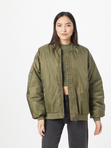 BZR Between-Season Jacket 'Montana' in Green: front