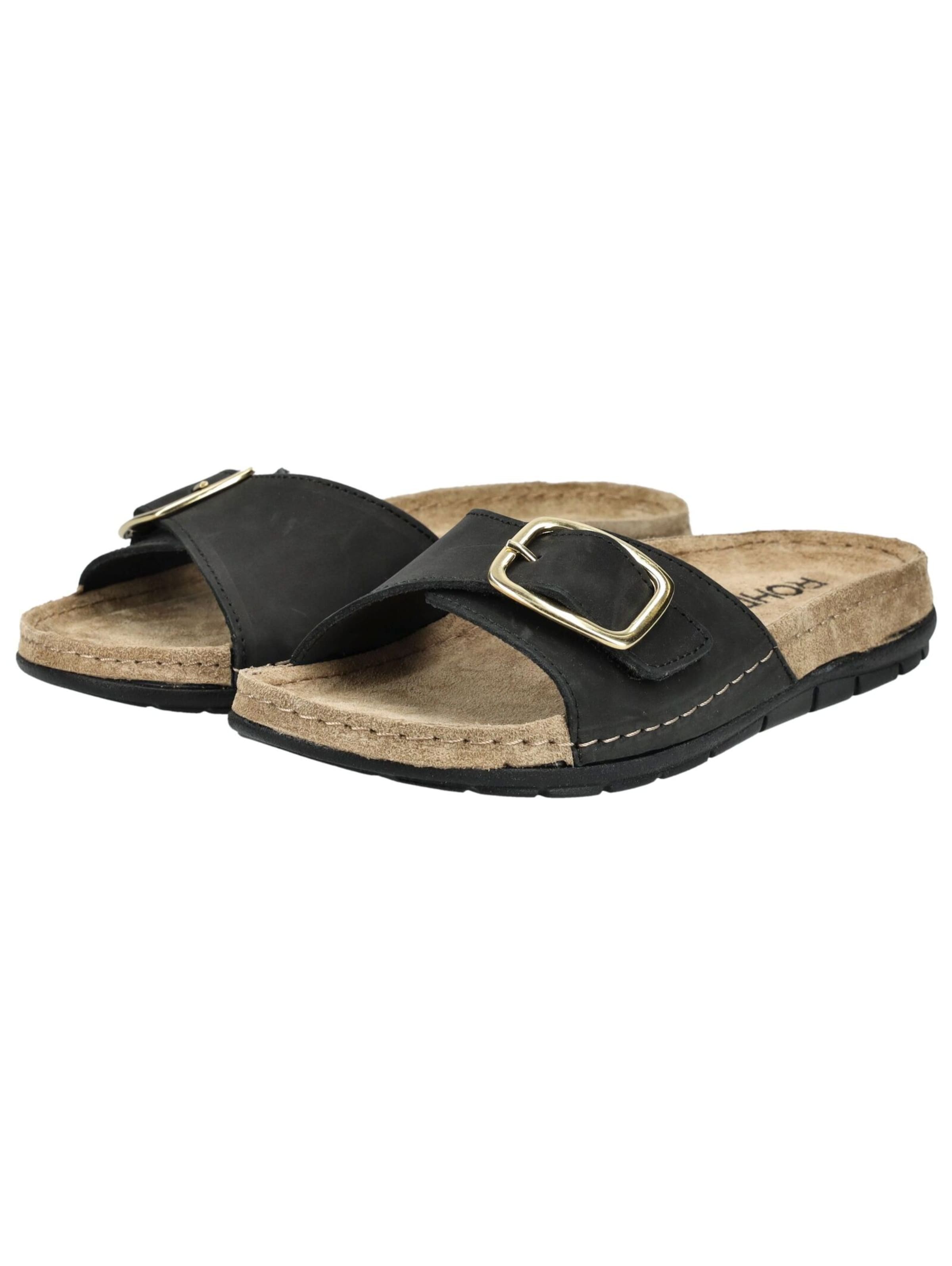 ROHDE Muiltjes in Zwart