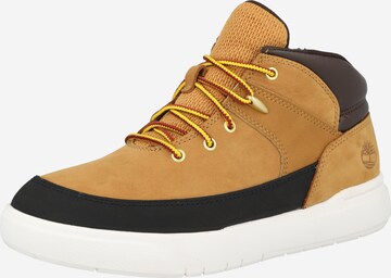 TIMBERLAND Flats 'Seneca Bay' in Brown: front