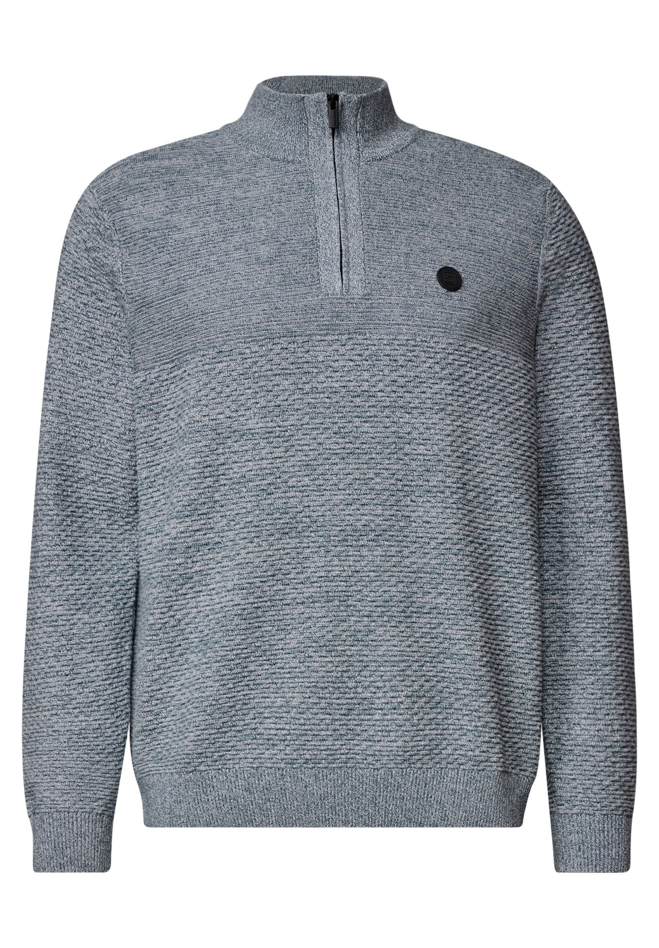 Street One MEN Sweater in Blue: front