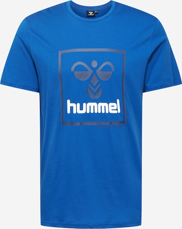 Hummel Functioneel shirt in Blauw: voorkant