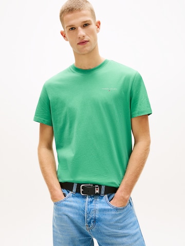 Tommy Jeans Shirt in Green: front