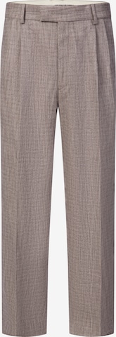 Regular Pantalon Karl Lagerfeld en marron : devant