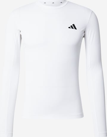 ADIDAS PERFORMANCE Toiminnallinen paita 'POWER ESS ' värissä valkoinen: etupuoli