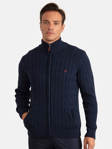 Williot Strickjacke in Blau: Vorderseite