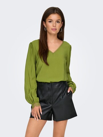 JDY - Blusa em verde: frente
