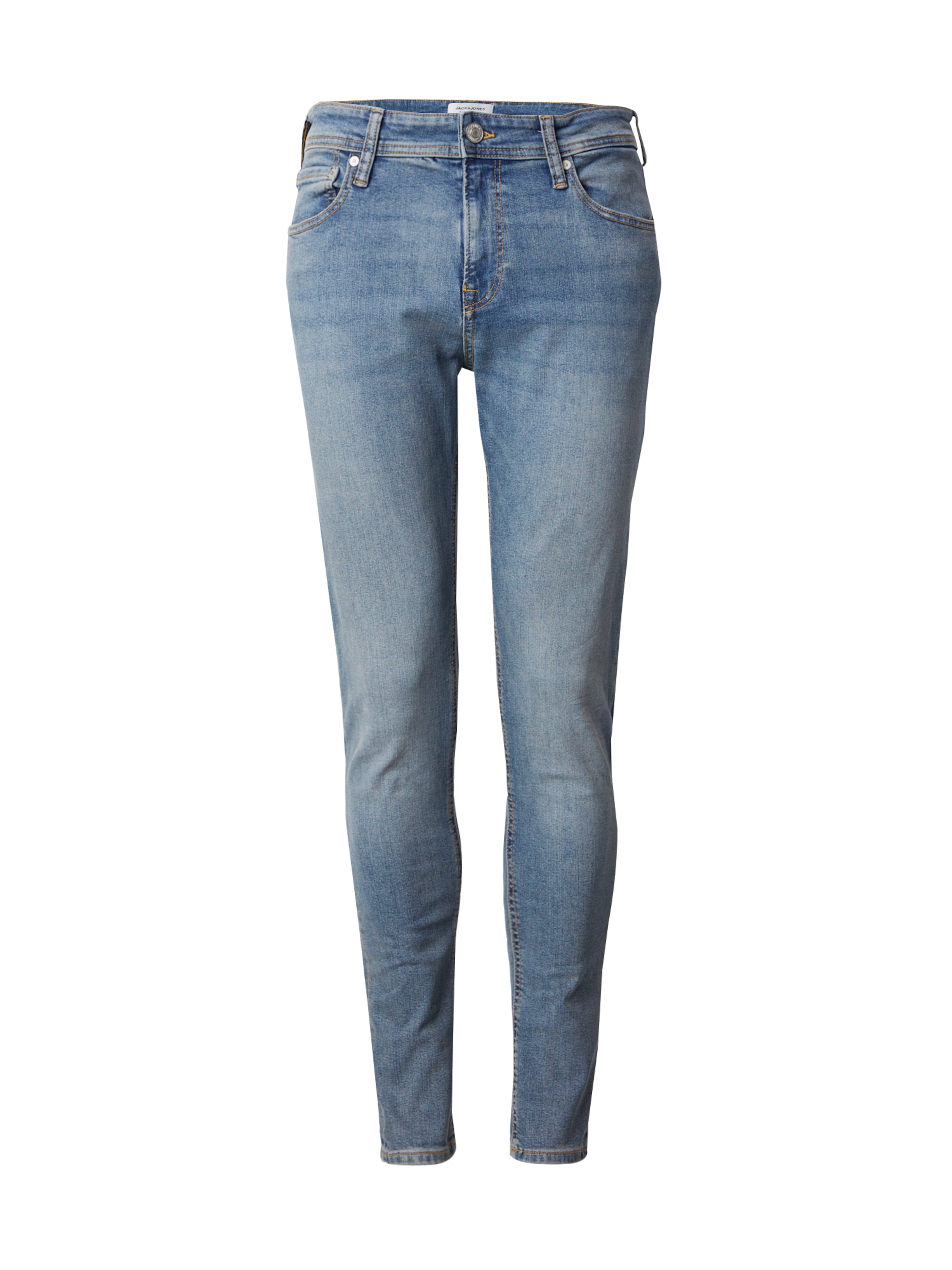 JACK & JONES Tapered Jeans 'JJIPete JJOriginal' in Blue: front