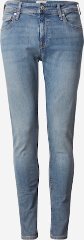 JACK & JONES Tapered Farkut 'JJIPETE JJORIGINAL' värissä sininen: etupuoli