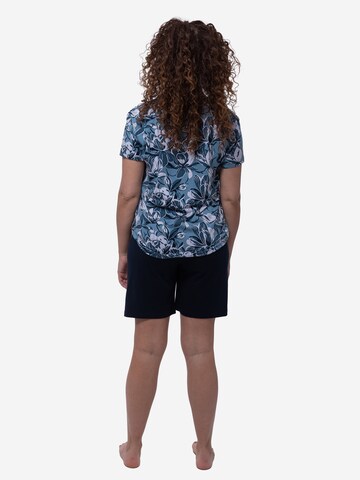 Ammann Pyjama 'Night & Home' in Blauw