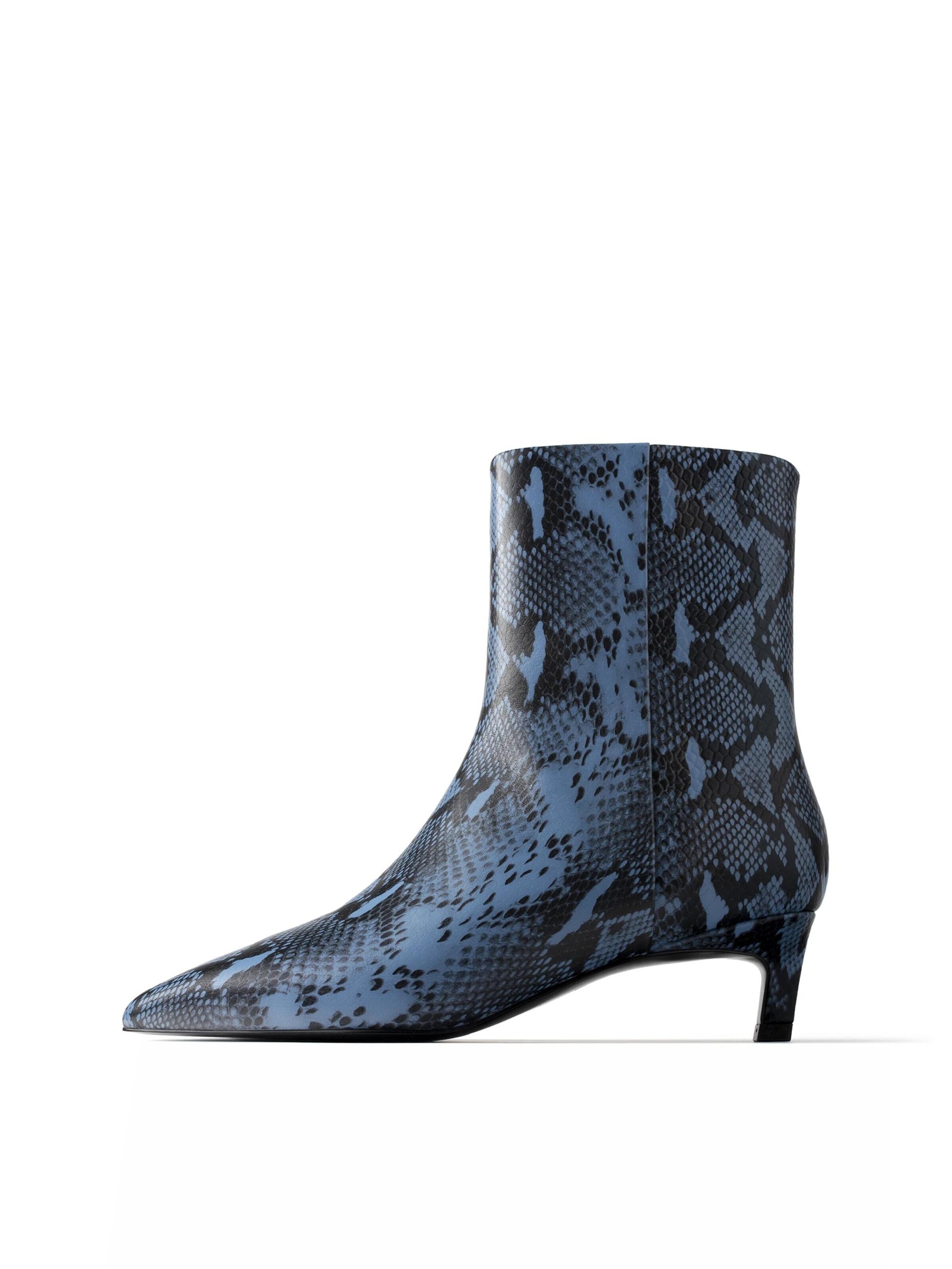 L37 HANDMADE SHOES Bokabakancsok 'STEAL THE SHOW' - kék: elől
