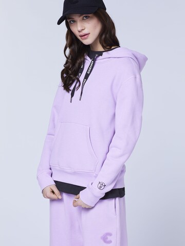 CHIEMSEE Sweatshirt in Purple