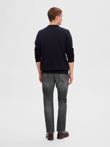 SELECTED HOMME Sweater in Blue