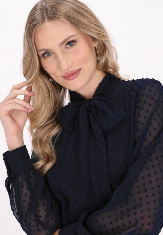 DreiMaster Klassik - Vestidos camiseiros 'Classic Look' em azul