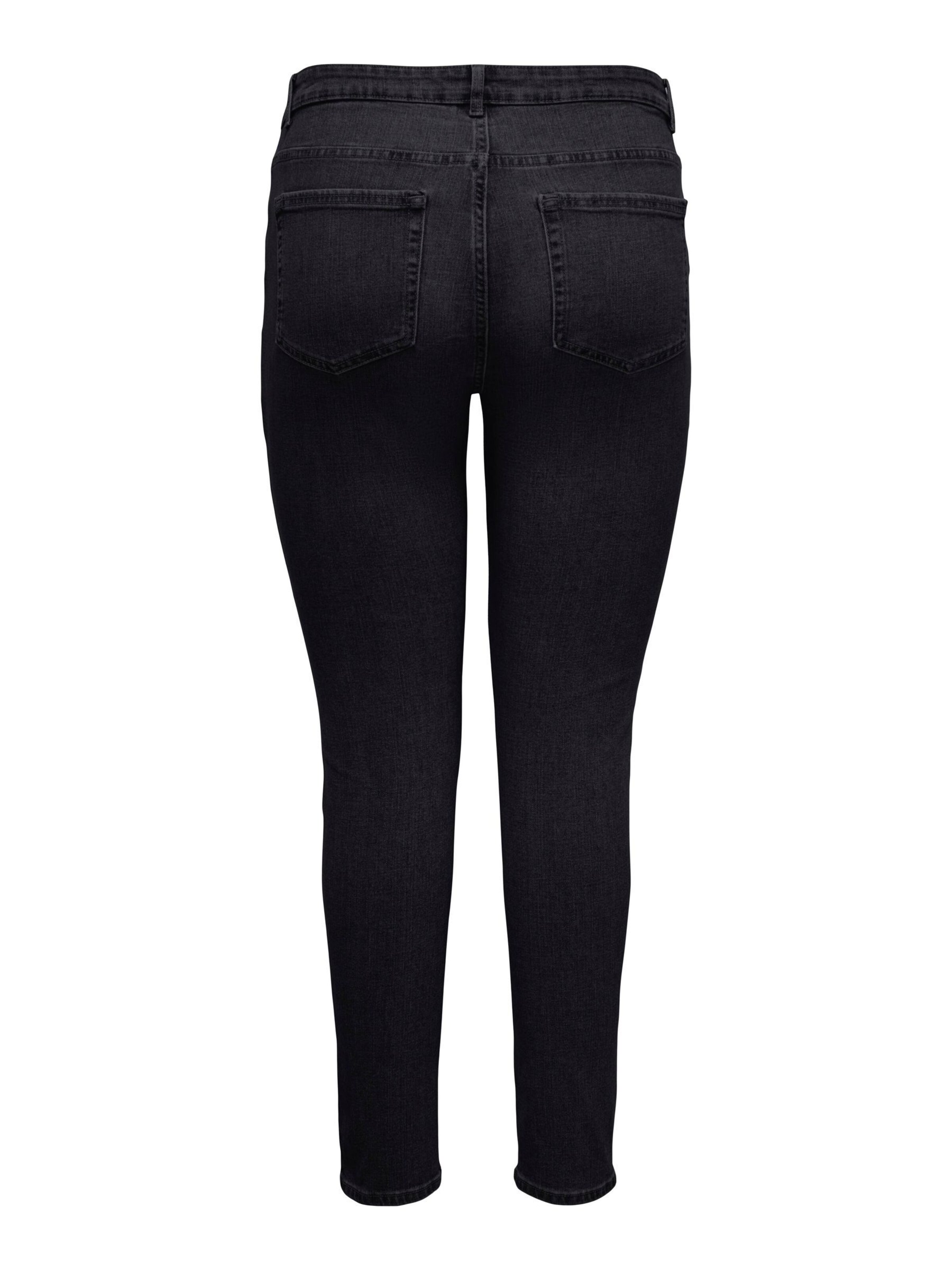 ONLY Carmakoma Skinny Jeans 'CARBilly' i sort