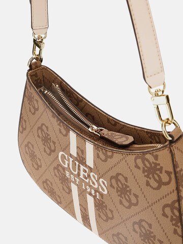 GUESS Schultertasche 'Noelle' in Beige